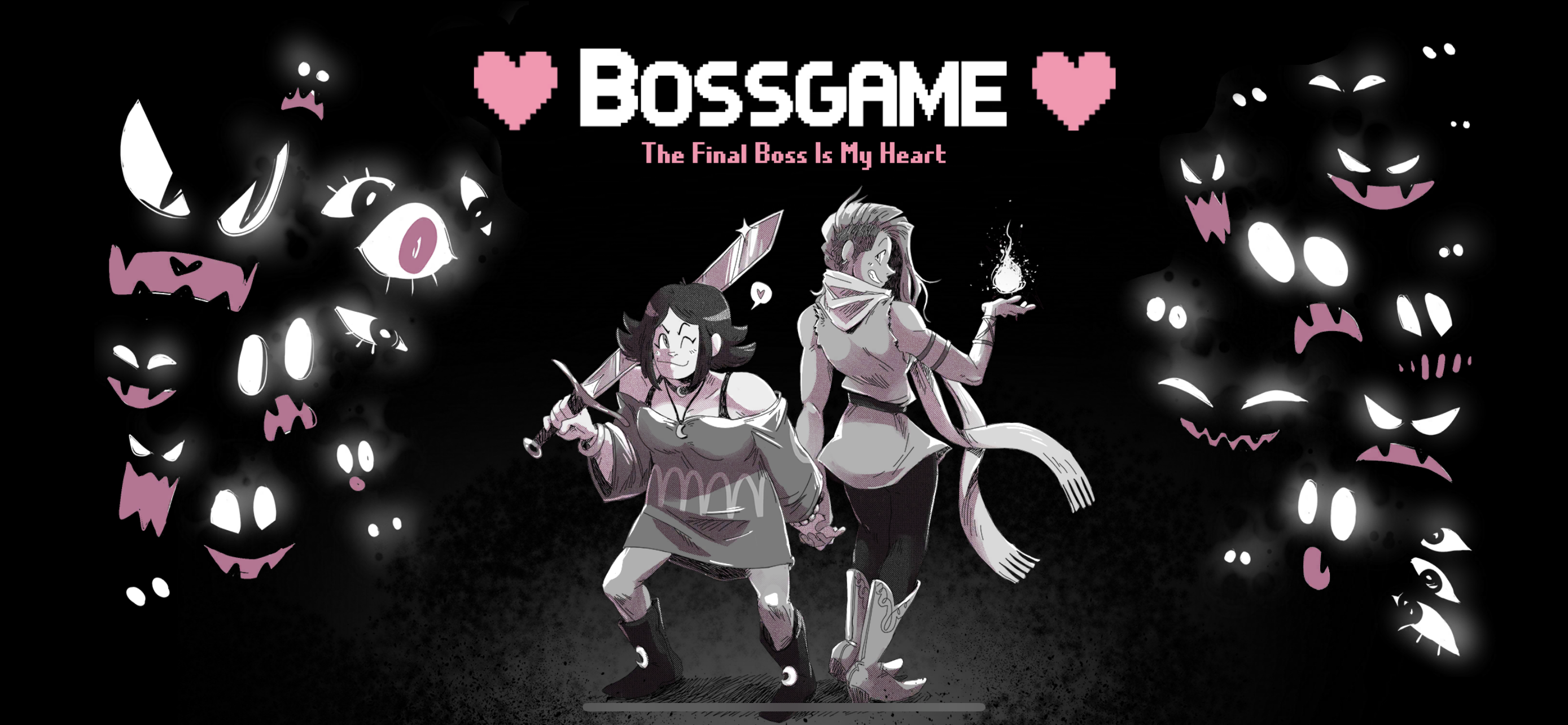 BOSSGAME: The Final Boss Is My Heart absolutely rules